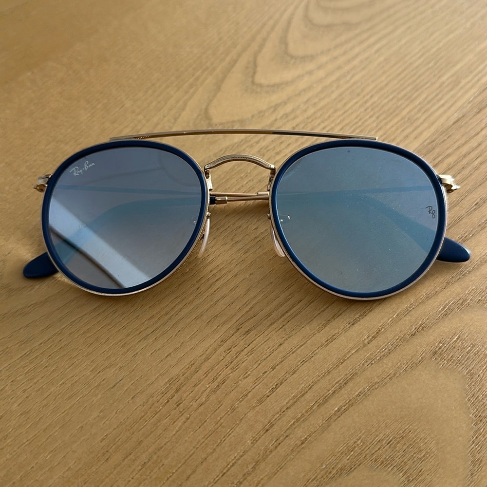 Round double bridge aviators